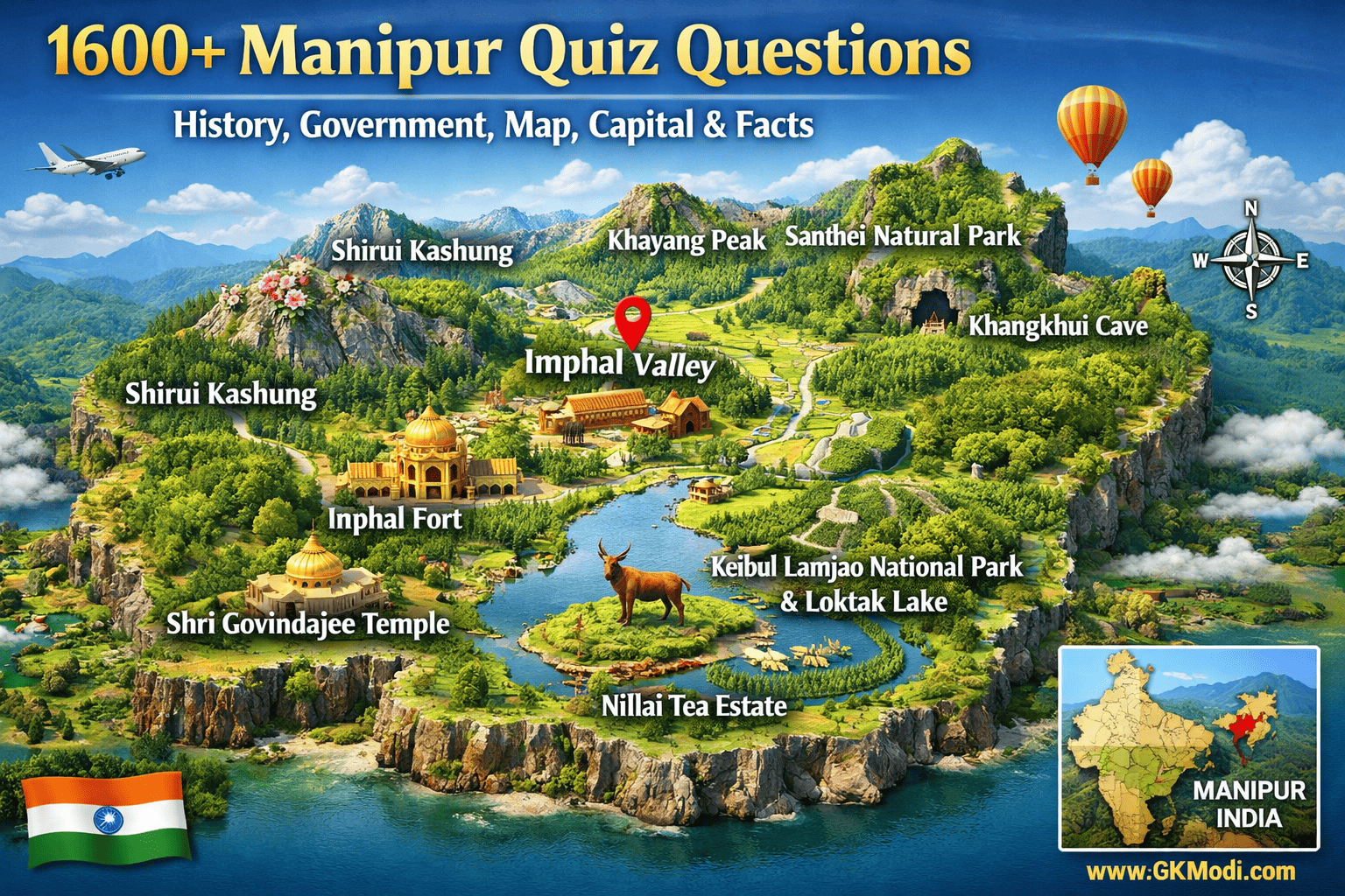Manipur GK Quiz